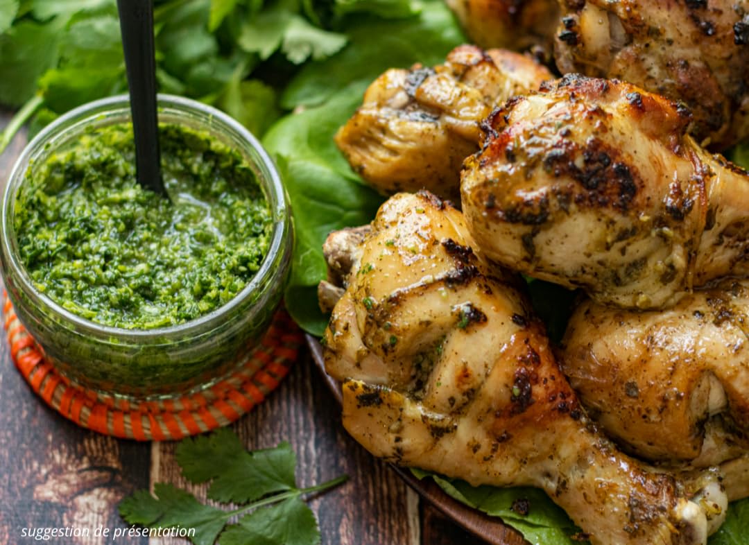 Marinade sénégalaise Nokoss PACK ECO 3 x 250g - Ebene&Baobab® - pour poulet, poisson bbq - à base de poivrons, persil, coriandre, menthe, gingembre – Cuisiné en France -Livraison offerte-