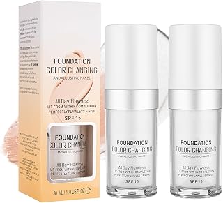 Foundation Colour Changing for Colour Correction, Even Skin Tone & Coverage of Impe…