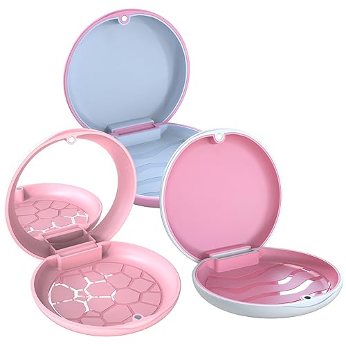 ARGOMAX Caso del alineador, caja de retención, caja de frenos, caja de ortodoncia de 3 piezas