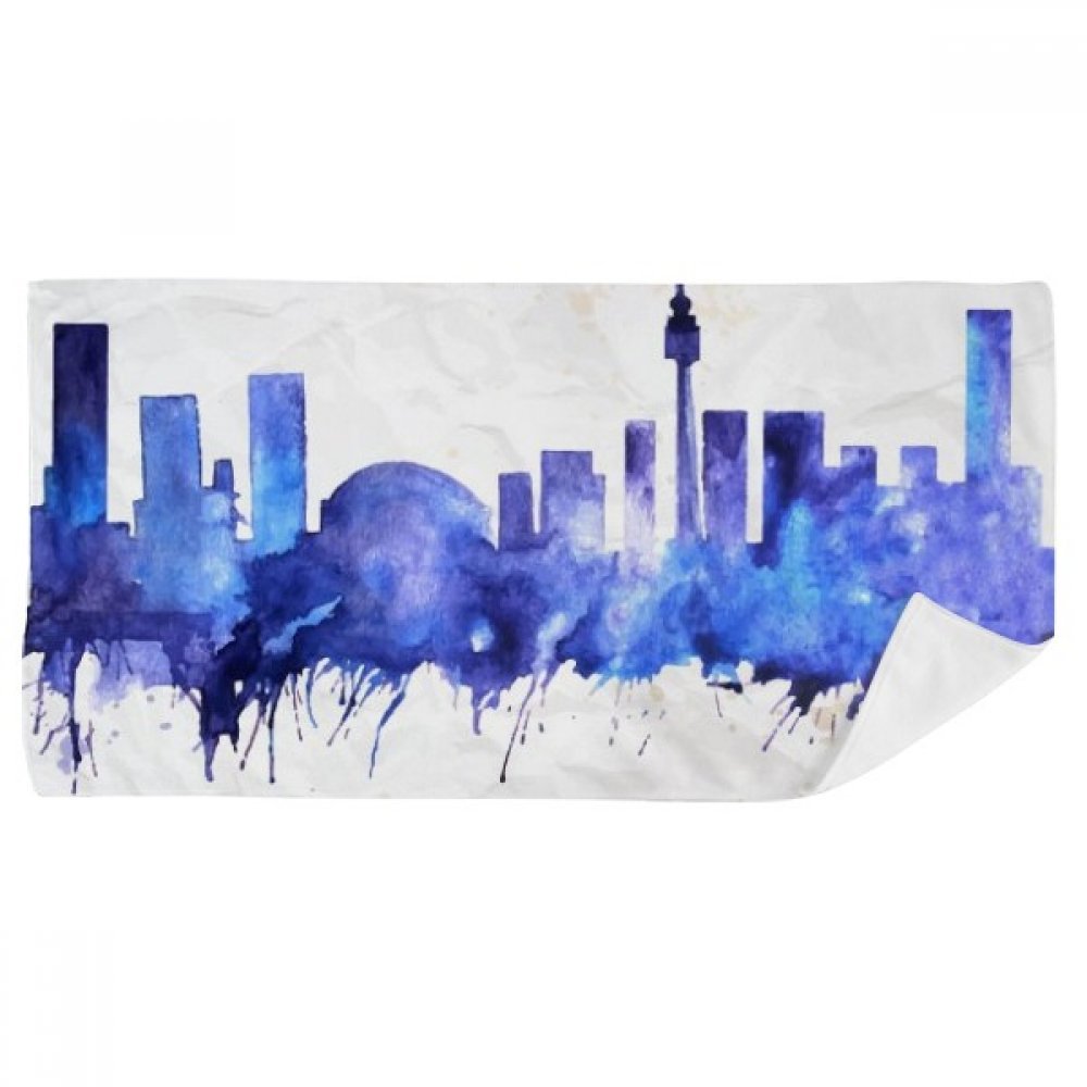 Serviette de bain Canada absorbante 35x70cm pour peaux sensibles et délicates