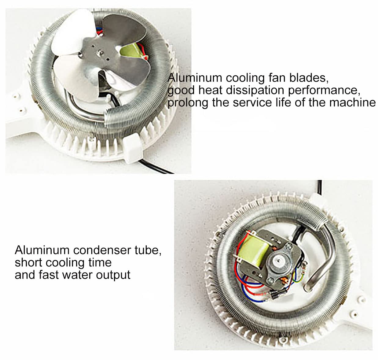 Electric Countertop Alcohol Distiller-Pure Dew Machine-Home Brew Wine Making Kits-For make Whisky Wine Brandy Vodka,4L(1.05Gal) (K-101)