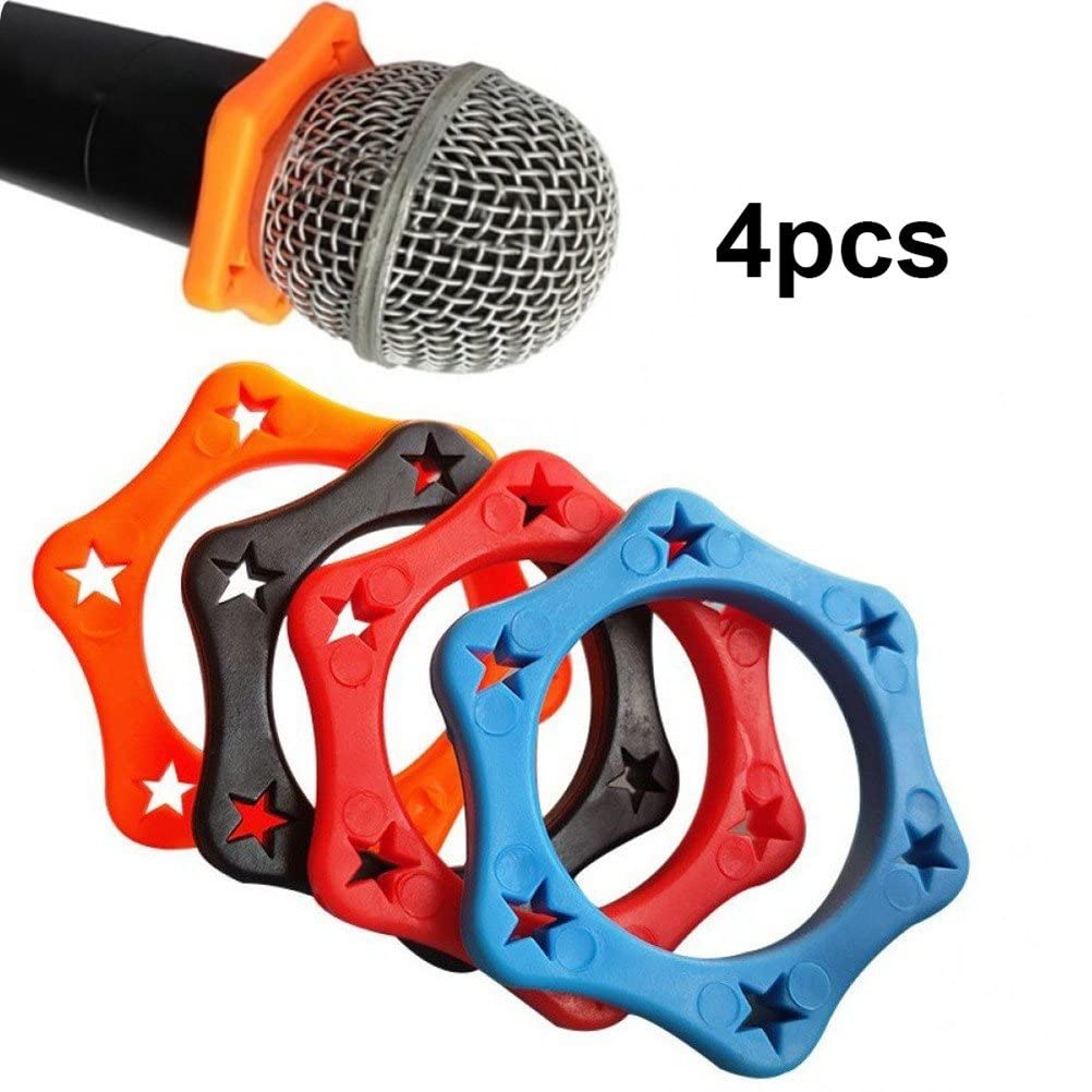 4 Anneaux Anti-Roulis En Silicone Pour Micro - Protection Contre Les Chutes Et Glissades