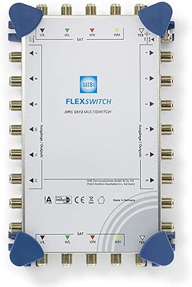 WISI 74954 nbsp quot DRC 0512 nbsp flexs Witch nbsp nbsp Commutatore 5 nbsp in 12 nbsp cascata attivo argento WISI 74954 nbsp quot DRC 0512 nbsp flexs Witch nbsp nbsp Commutatore 5 nbsp in 12 nbsp cascata attivo argento