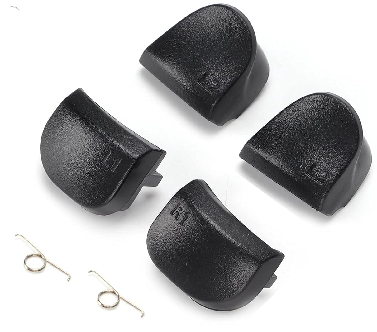 TCOS TECH PS5 Controller Trigger Buttons L1 L2 R1 R2 Shoulder Buttons & Springs Replacement Parts for PS5 Controller V1 PlayStation 5 Controller V1 BDM-010