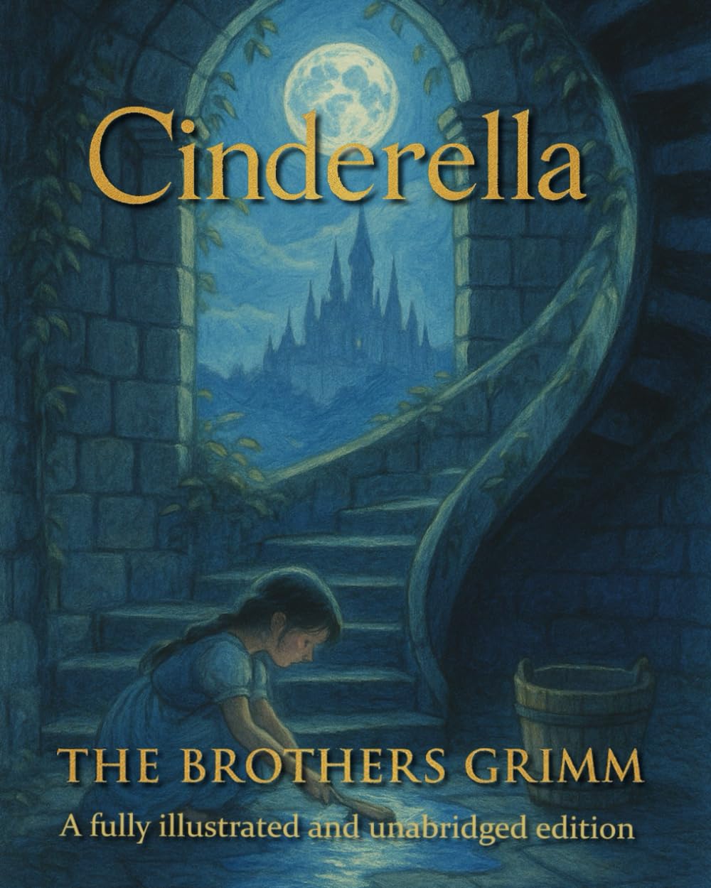 Cinderella: The Unabridged & Fully Illustrated Grimms Fairytale
