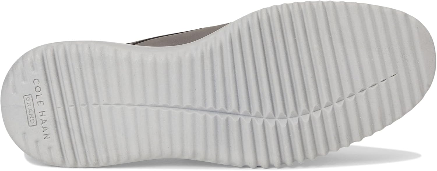 Cole Haan, Men, Grand+ Plain Toe Oxford, Quiet Shade Nubuck/Microchip, 11.5, Wide - Image 4