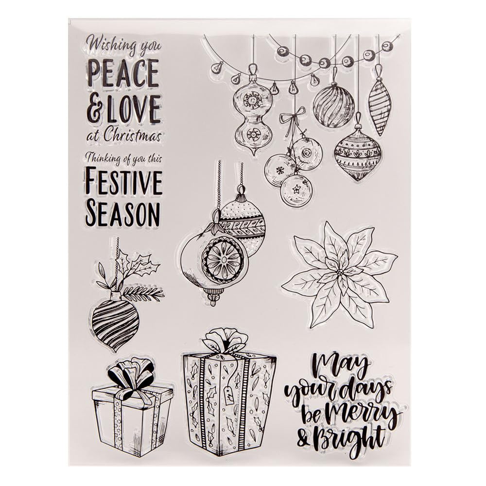 CHGCRAFT Tampons Transparents En Silicone Avec Motif Imprimé Père