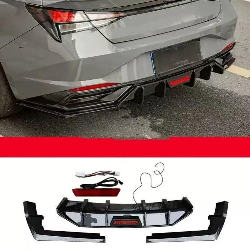 Difusor trasero Volvo S60 V60 repara parachoques dañado con protector plastico 2