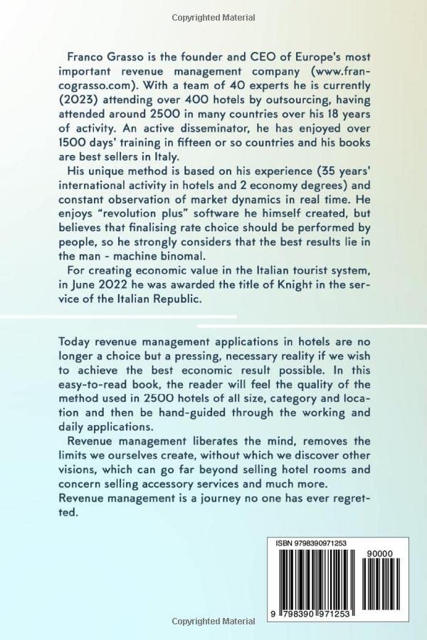 Miniatura 2 de Hotel Revenue Management Discover the Exact Formula I Used to Increase the Revenues of 2500 Hotels