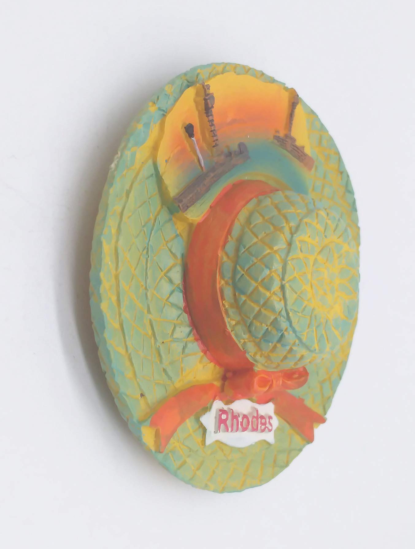 Rhodos Griekenland Koelkast Magneet Reizen Souvenir Koelkast Decoratie 3D Koelkast Magnetische Sticker Handgeschilderde Craft Collection