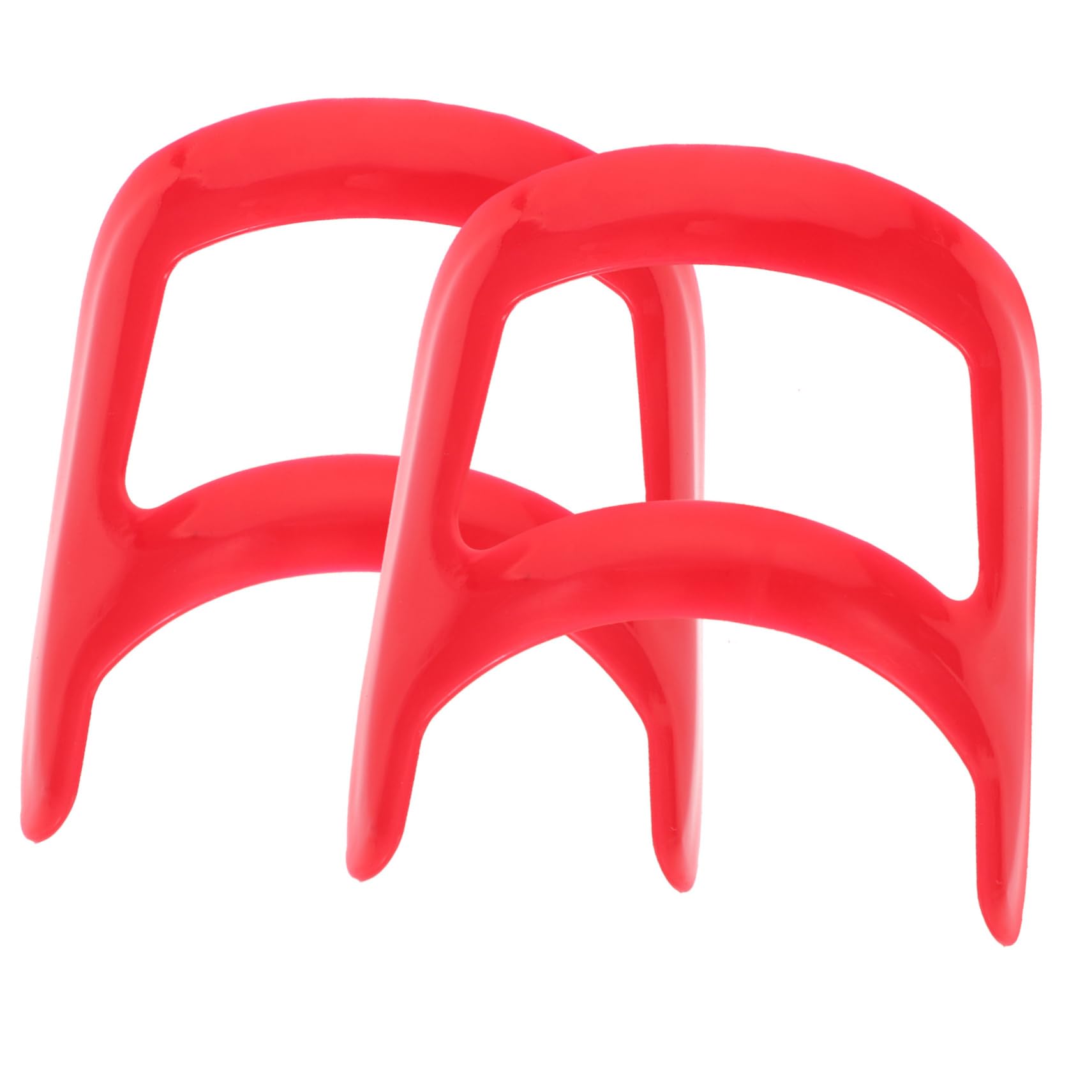 HAPINARY Beard Styling Tool Goatee Trim Guide Beard Liner 2pcs Professional Plastic Styling Ruler