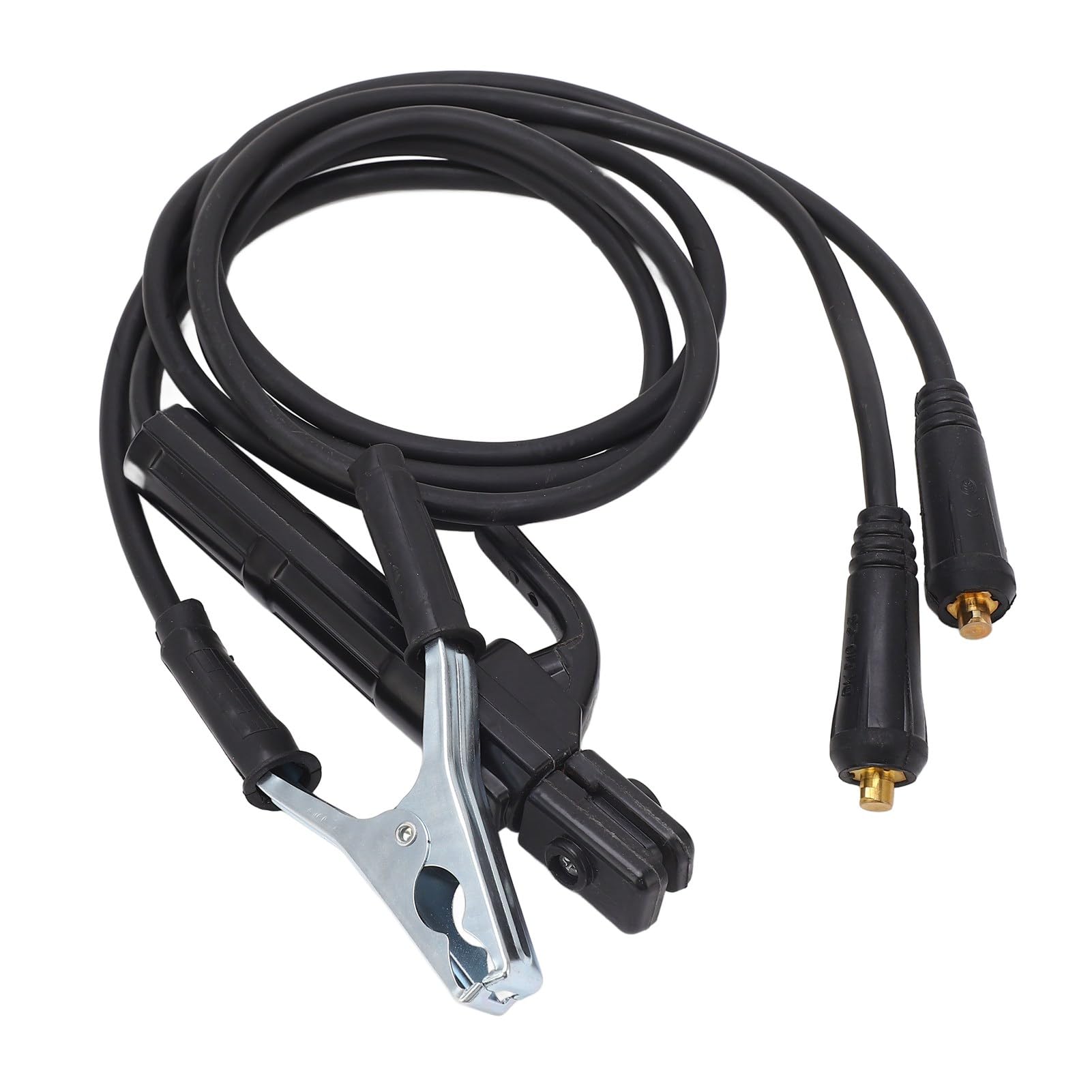 Welding Electrode Holder, Arc Insulation, Secure Welding Machine Clamp, Better Electrical Conductivity with 1.5m Cable for Shipyard