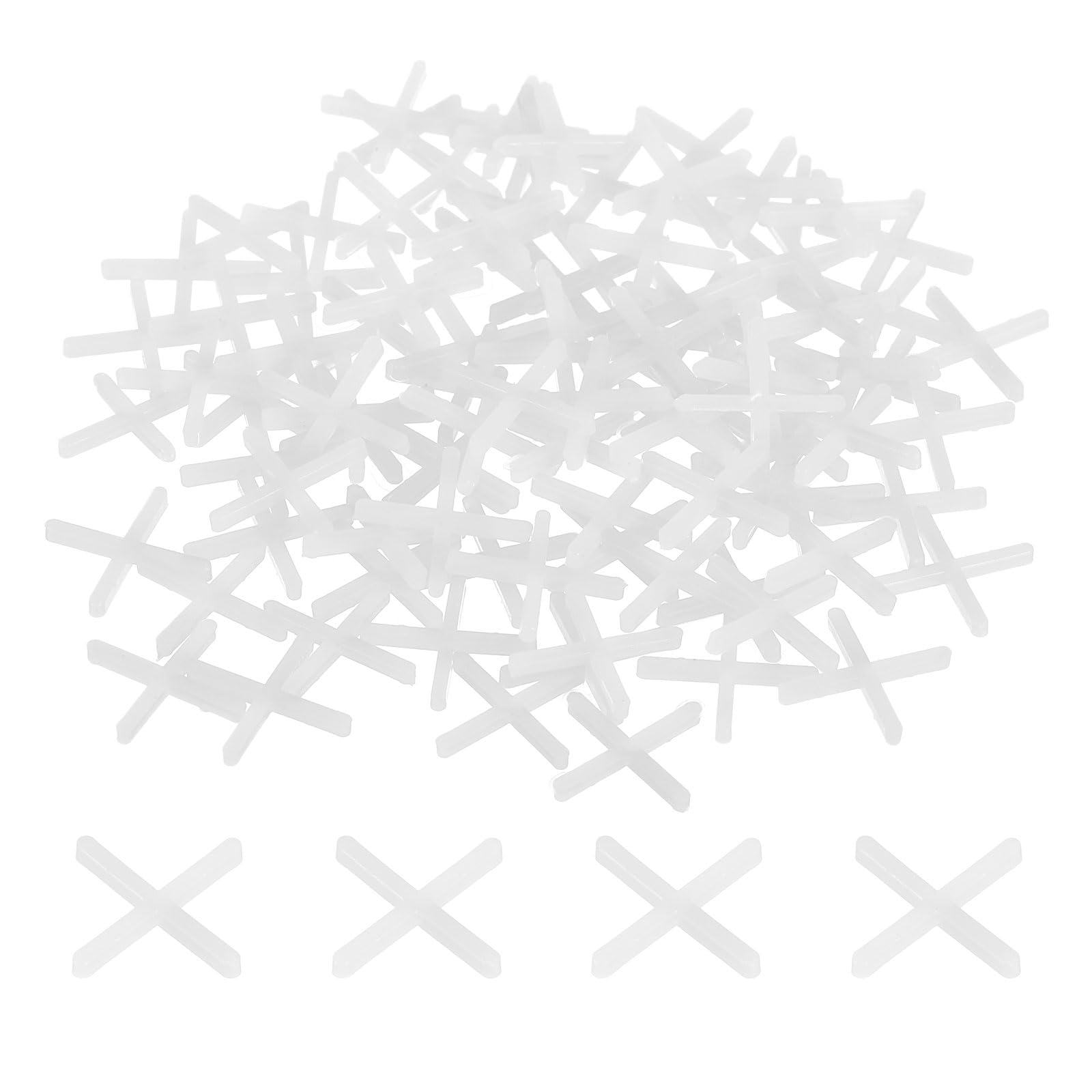 Herramientas de azulejos en cruz de 1.5 mm uxcell para colocación de cerámica en pared