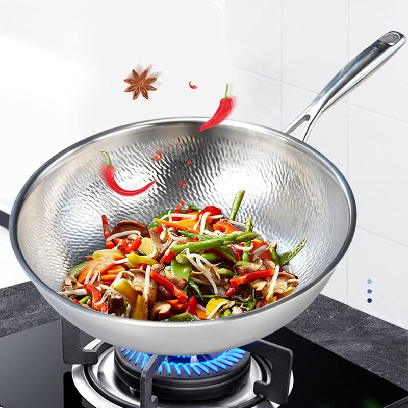Wok redondo para estufa a gas de 34 cm miniatura 4