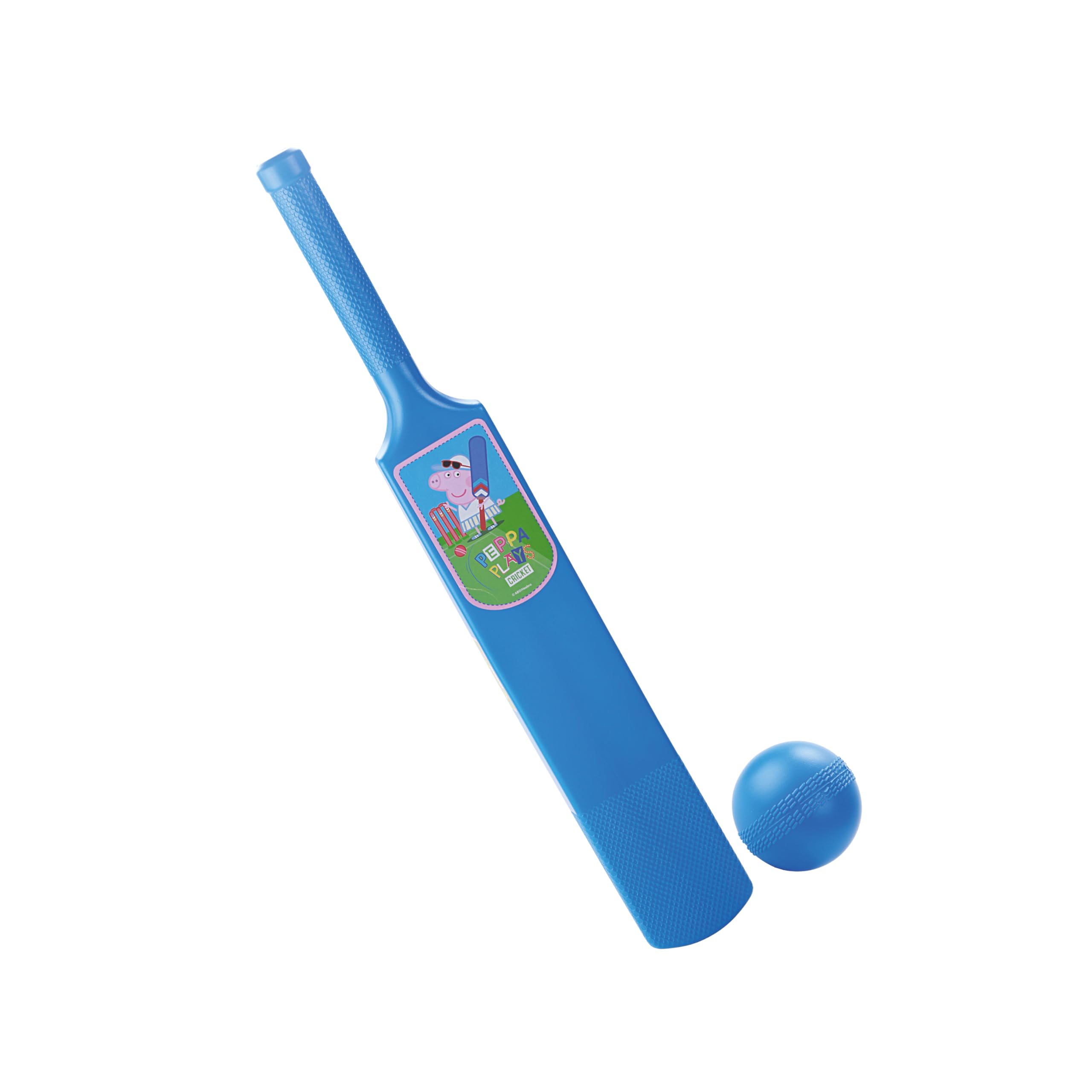 Joyo Peppa Pig | Cricket Bat and Ball Set |Junior Cricket Bat and Ball for Kids |Plastic Bat Ball Set for Boys and Girls |Sport & Outdoor Playing Activity |Cricket Kit for Kids-image-24