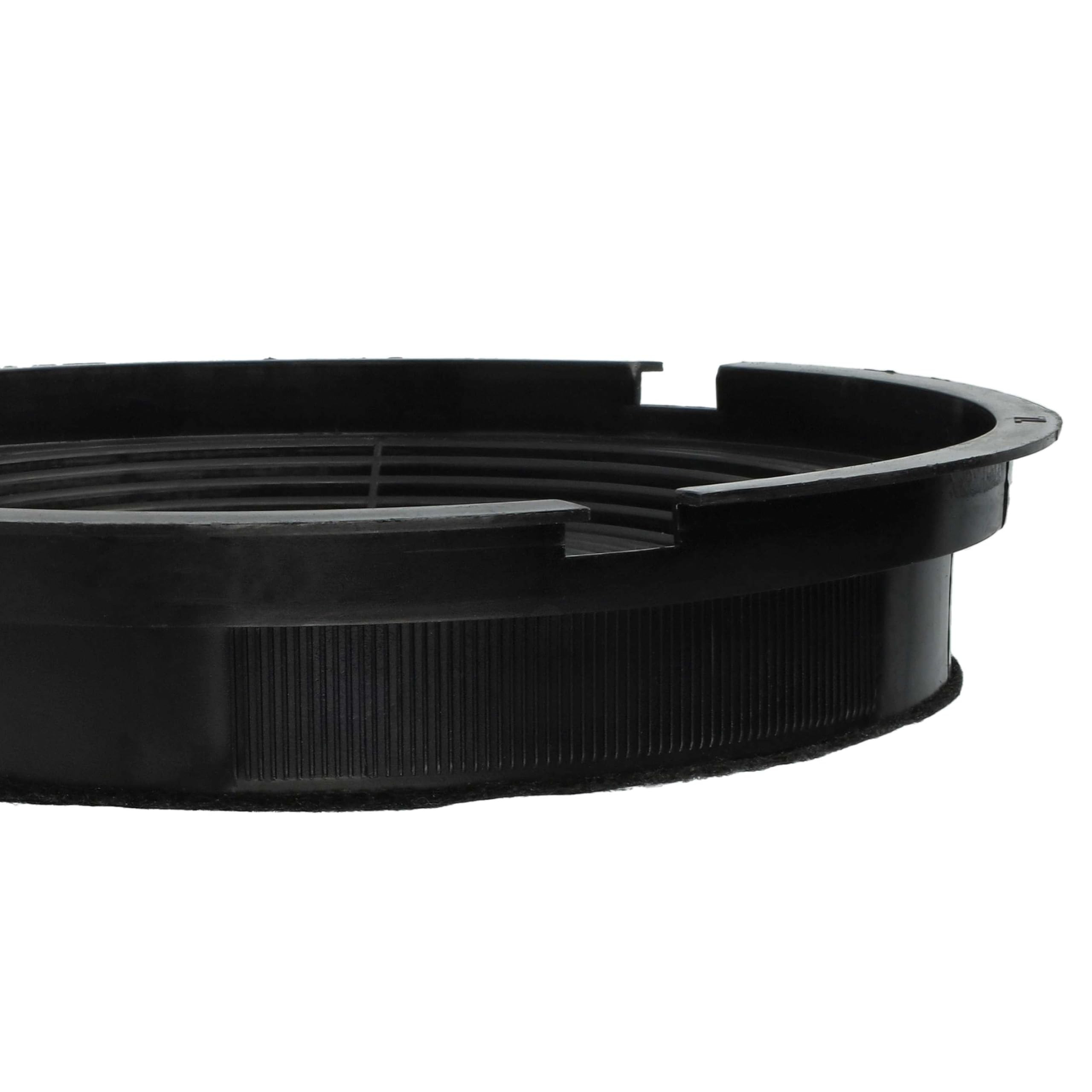 vhbw 10x filtro de carbón activado compatible con Etna 4410 NZT, 4410 NRVS, 4420 NWT, 4420 NRVS, 4400 NZT, 4400 NRVS campanas cocina - 19 cm