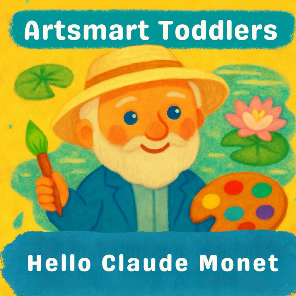 Hello Monet: Discover Claude Monet’s colorful art and peaceful garden (Artsmart Toddlers)