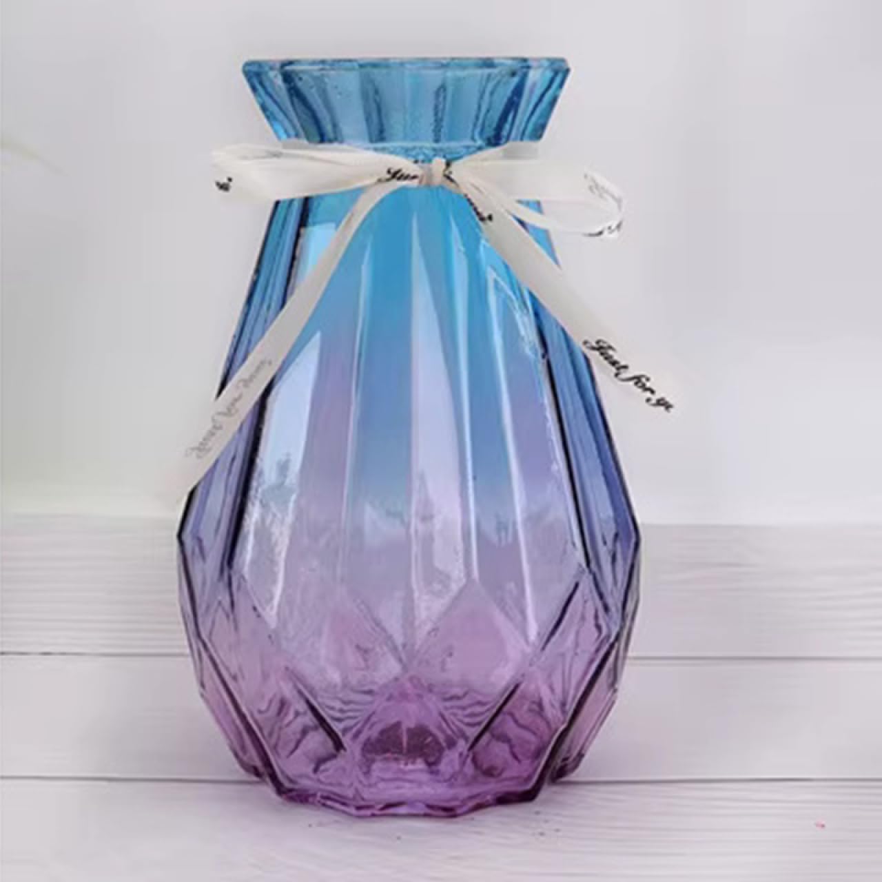Amazon.co.jp: YJFFQ ガラスの花瓶 花びん 大きな花瓶 01ブルー Amazon.co.jp: YJFFQ ガラスの花瓶 花びん 大きな花瓶 01ブルー