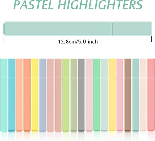 Miniatura 5 de Resaltadores amarillos con punta de cincel, paquete de 90 resaltadores de color brillante para niños y adultos, resaltadores a granel para