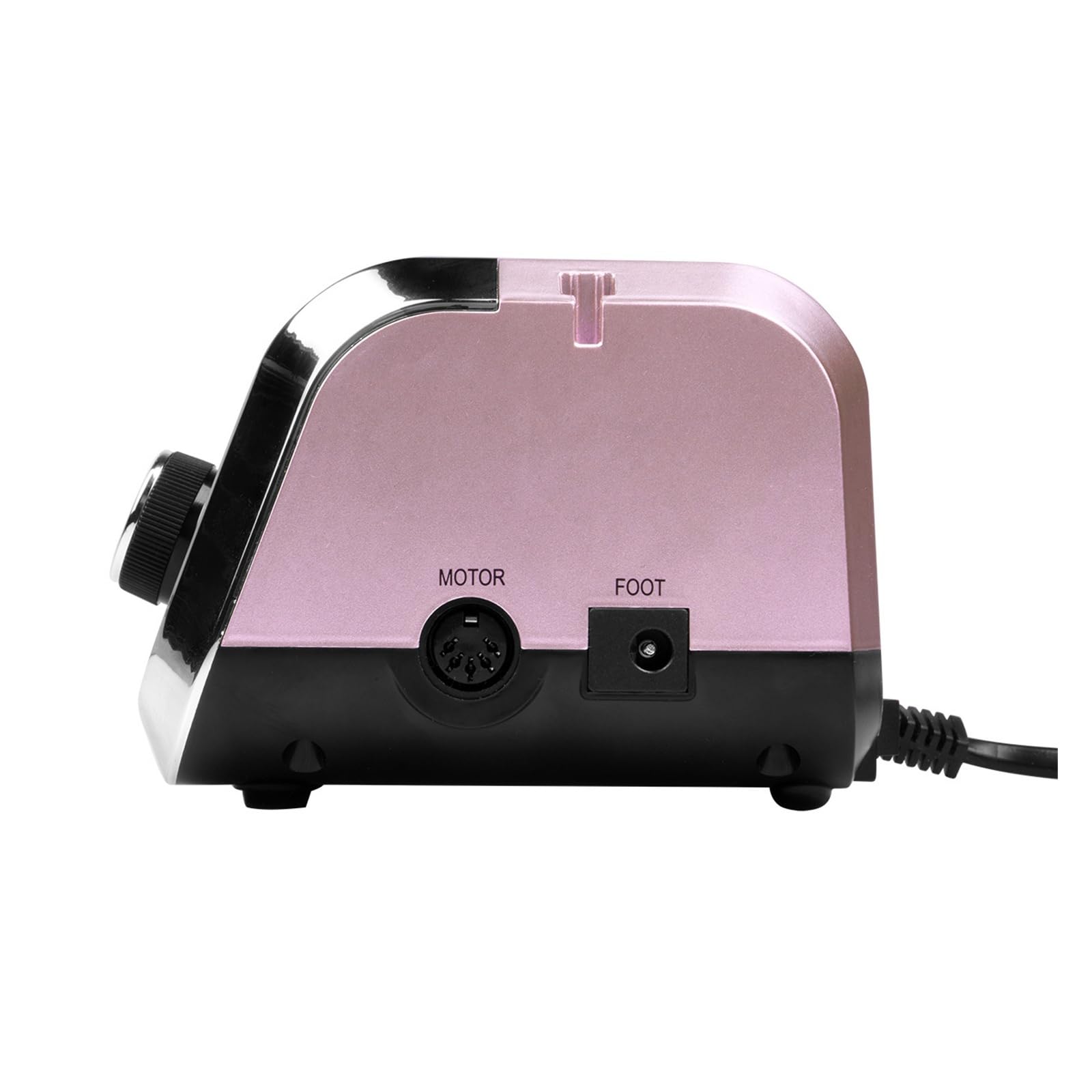 Frezarka do paznokci, Frezarka 65W do manicure, paznokci, pedicure, profesjonalna frezarka, elektryczna do użytku domowego(Pink)