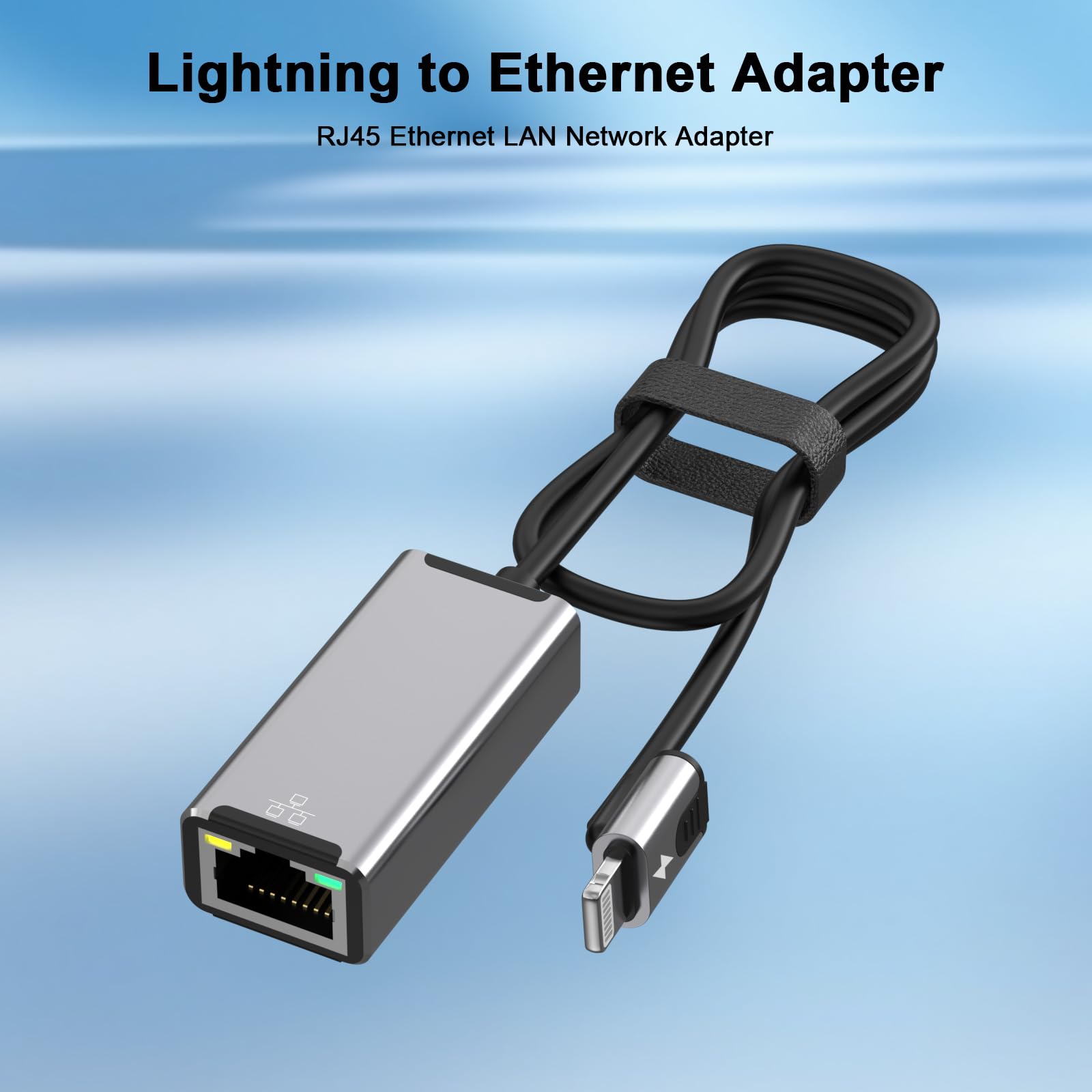 Adattatore RJ45 Ethernet LAN Per IPhone 6/8/X/11/12/13/14 E IPad – Cavo Di Rete Cablato