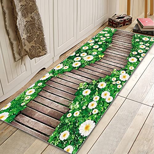 Tapis de passage pour cuisine et couloir de taille 80x100cm lavable