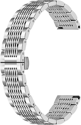 Miniatura 3 de Correa de reloj de 0.866 in compatible con Samsung Galaxy Watch 1.811 in Gear S3 ClassicFrontier Galaxy Watch 3 1.772 in de repuesto de malla de