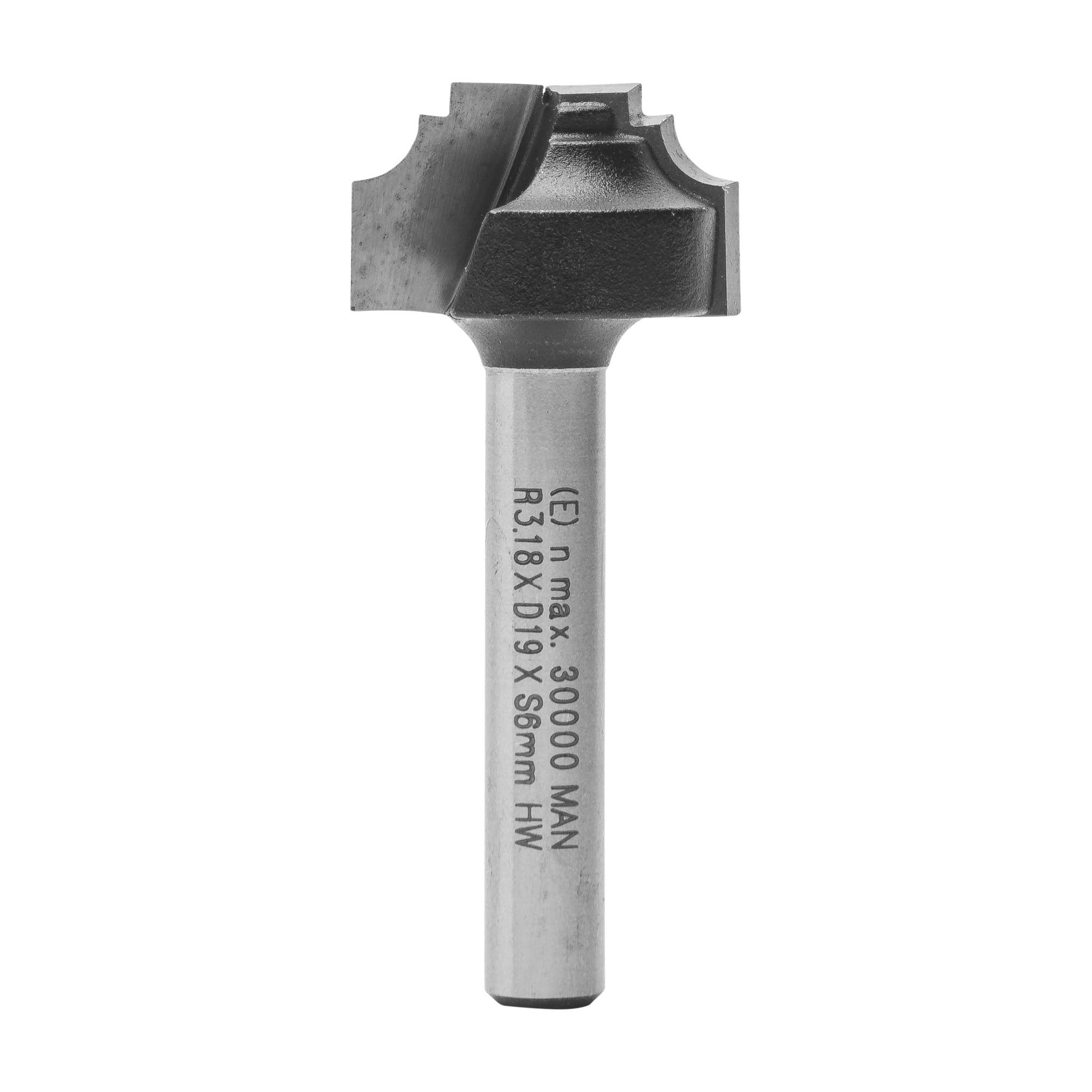 ENT 13185 Frez szczelinowy w wegliku, trzpien (S) 6 mm, srednica (D) 19,05 mm, NL 11,11 mm, R 3,2 mm, SL 32 mm