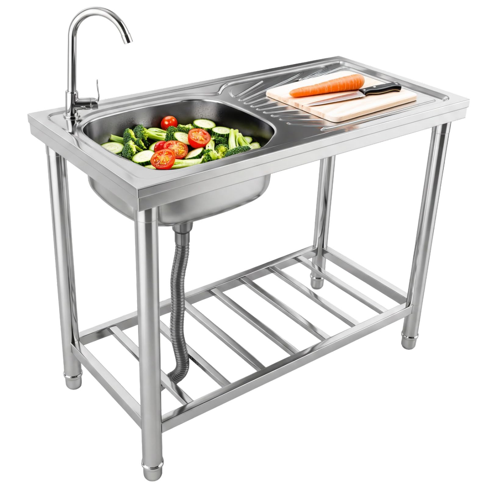 Edelstahl-Multi-Waschtisch FIX FIXKRAFT Outdoor