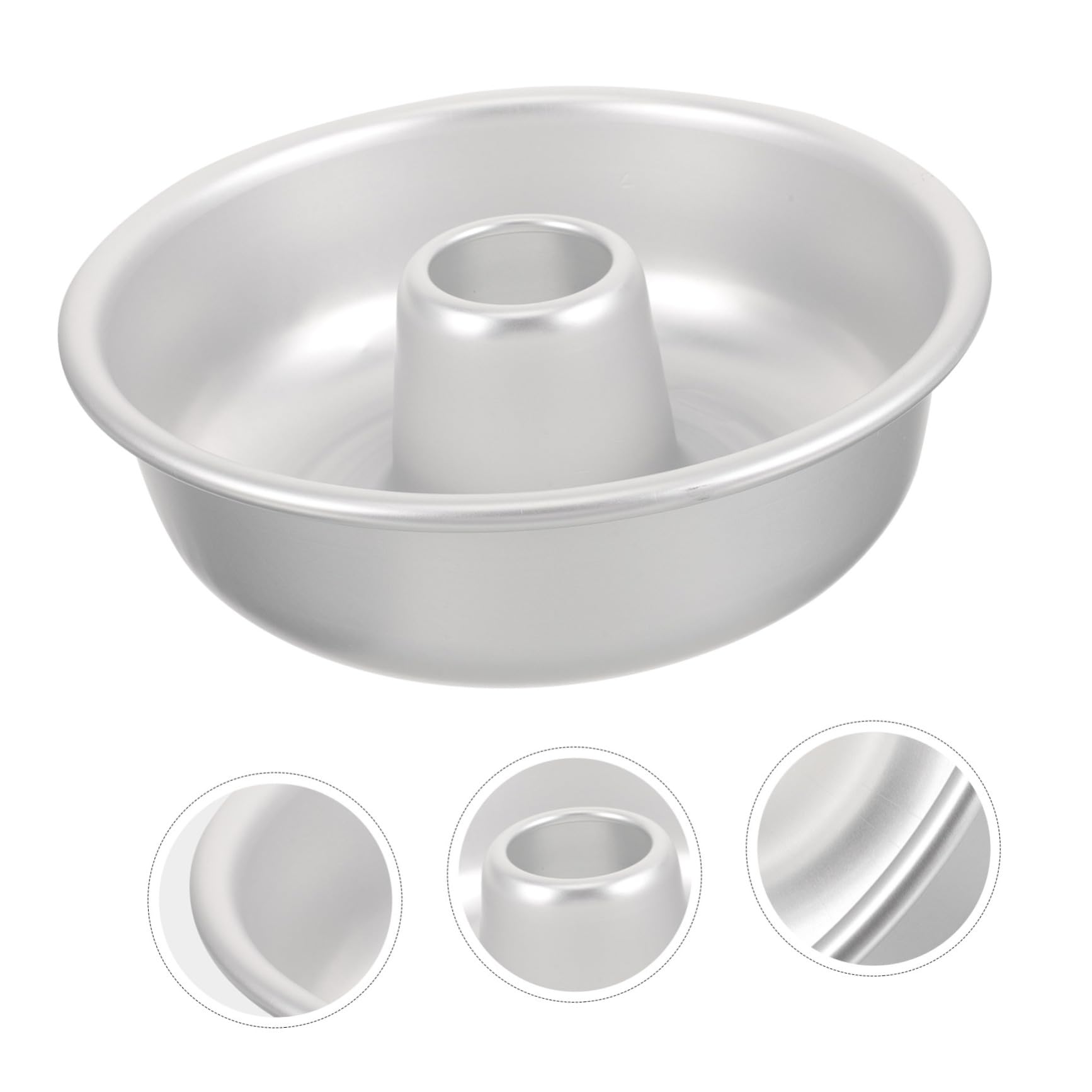 TOYANDONA Moule à Pâtisserie en Alliage D'aluminium pour Donuts Creux, Résistant Four, Facile à Nettoyer, pour Boulangeries et Pâtisseries Professionnelles