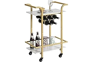 Hoobro Mini Bar Cart for Home