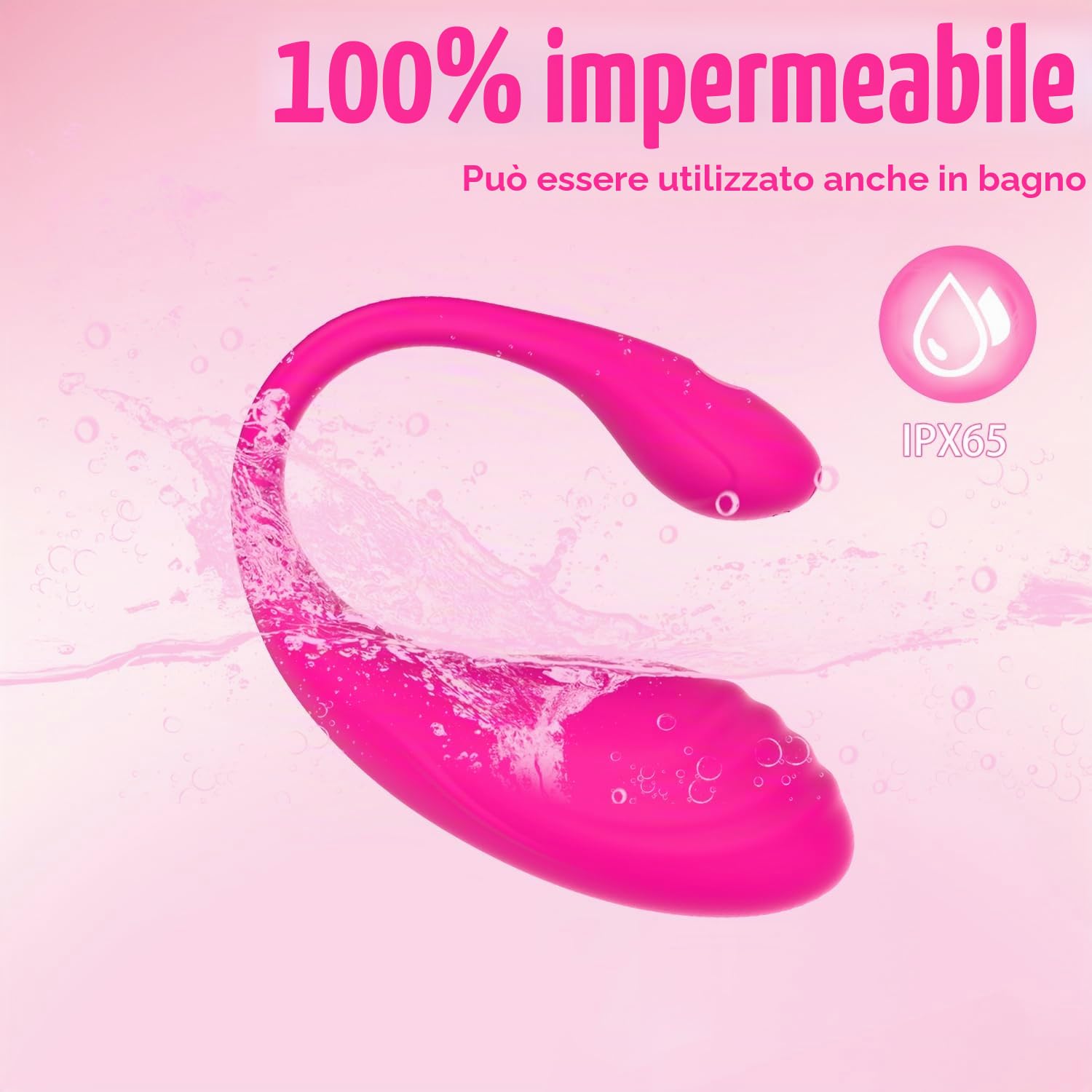 Palline da allenamento per pavimento pelvico per donne – allenatore intelligente per i muscoli pelvici con controllo app (rosa)