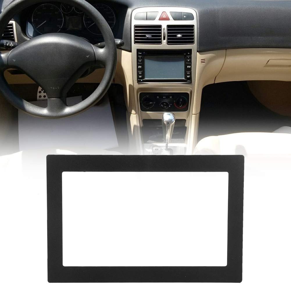 Kit de Montaje en Tablero para Instalación de Radio de Automóvil de 7 Pulgadas y 2 DIN, Montaje Universal, Soporte para Estéreo para Automóvil, Marco de Reproductor para