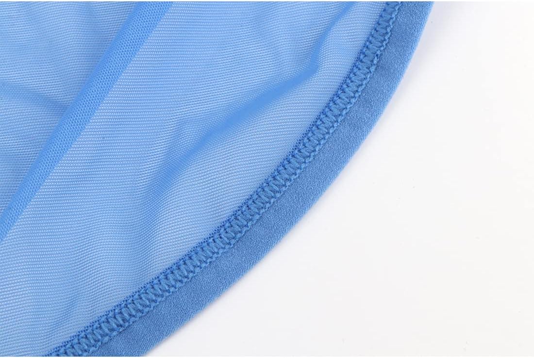 Miniatura 7 de Calzoncillos tipo bóxer para hombre, holgados, con malla lateral, transparentes, sexy, transpirables, talla M, L, XL, 2XL, 3XL