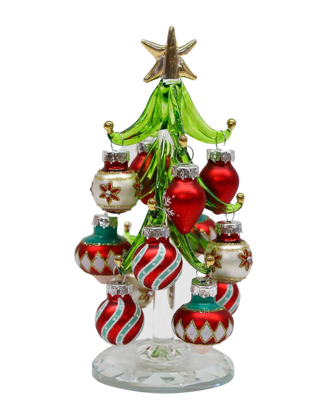 イタリア「SoffieriaParise」 ガラス細工クリスマスツリー ガラス製