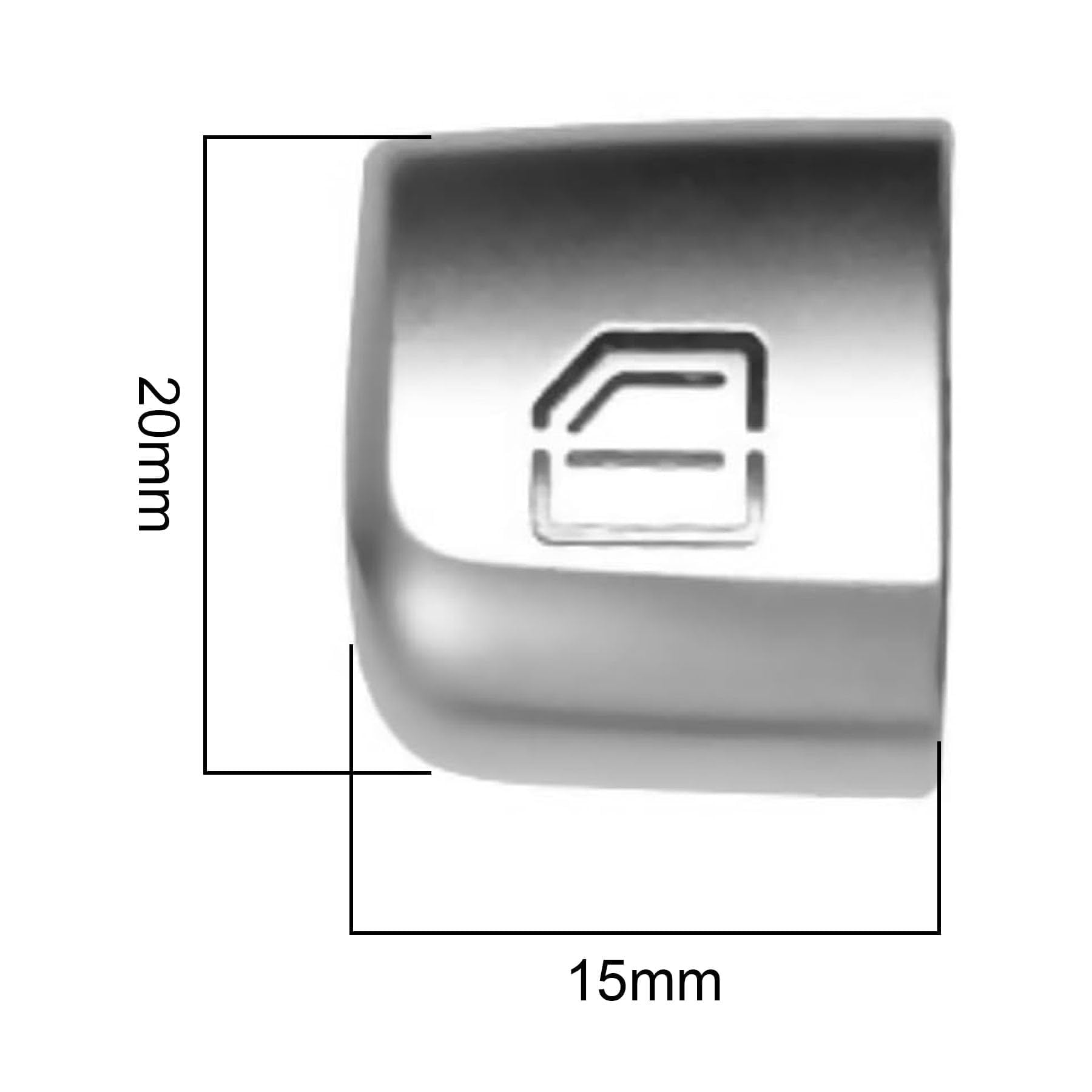 BOUTON LÈVE VITRE Avant Gauche Pour Mercedes-Benz W639 Viano Vito