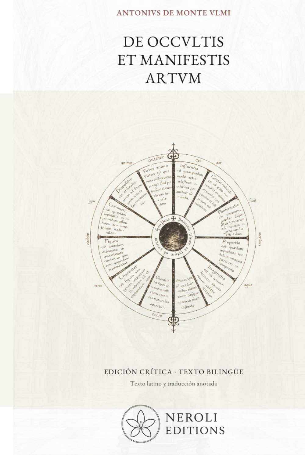 De occultis et manifestis artium: Edición crítica bilingüe: texto latino y traducción anotada