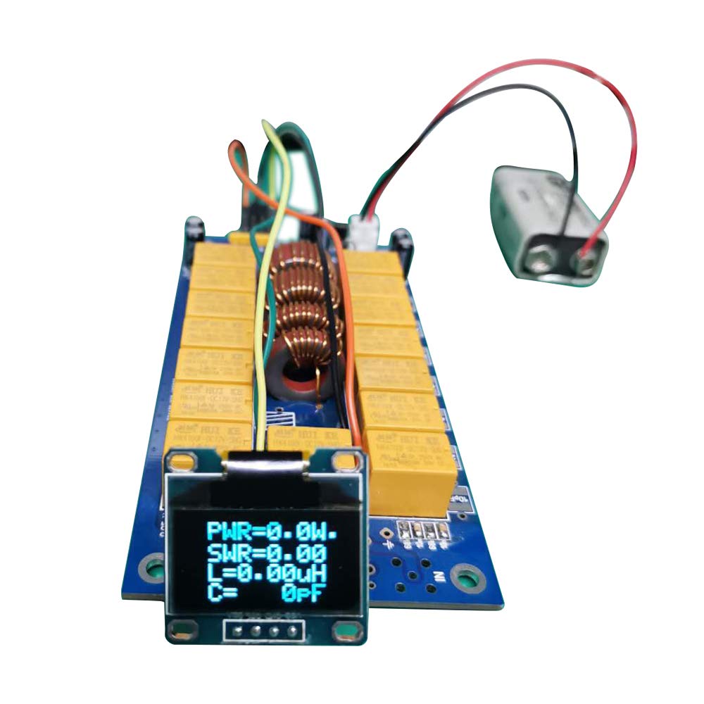 ATU-100 DIY Kits 1.8-50MHz ATU-100 Mini Automatic Tuner by N7DDC 7x7 + 0.96 Inch OLED Firmware Programmed-image-31