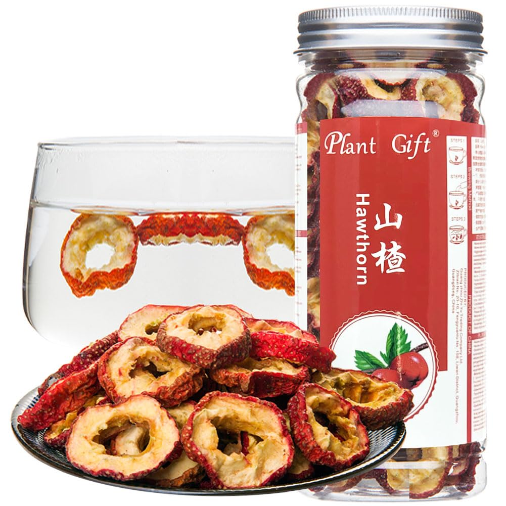 Plant Gift Hawthorn tea Thé d'aubépine (aubépine tisane, aubépine) appétissant, santé chinoise 80g/2.82oz