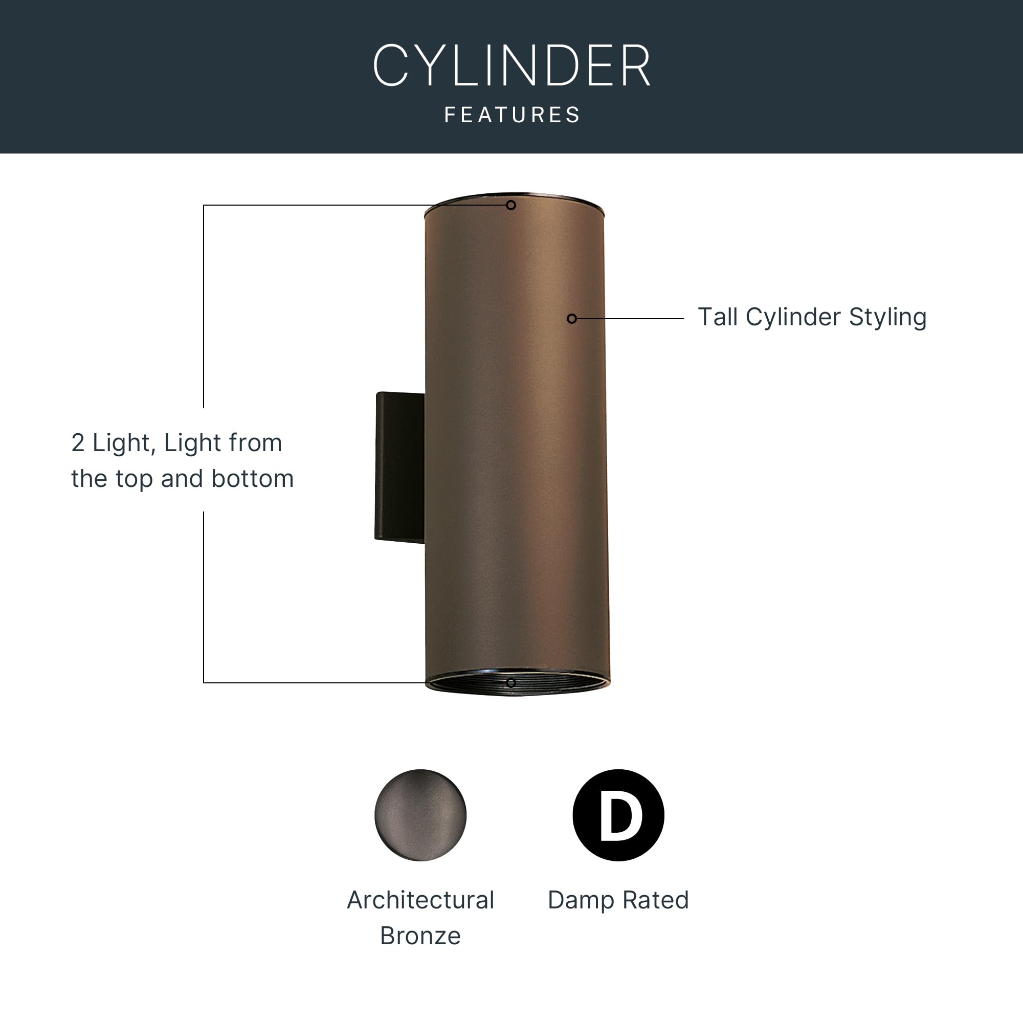 Kichler Cylinders 15