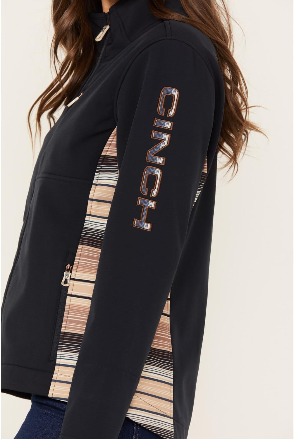 Cinch Women's Concealed Carry Bonded Jacket Navy