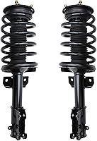 Vista 1213 de Detroit Axle - Kit de suspensión delantera de 10 piezas para Chevy Aveo Aveo5 Pontiac G3 Wave 2 Ready Struts Assembly 2 Enlaces de barra