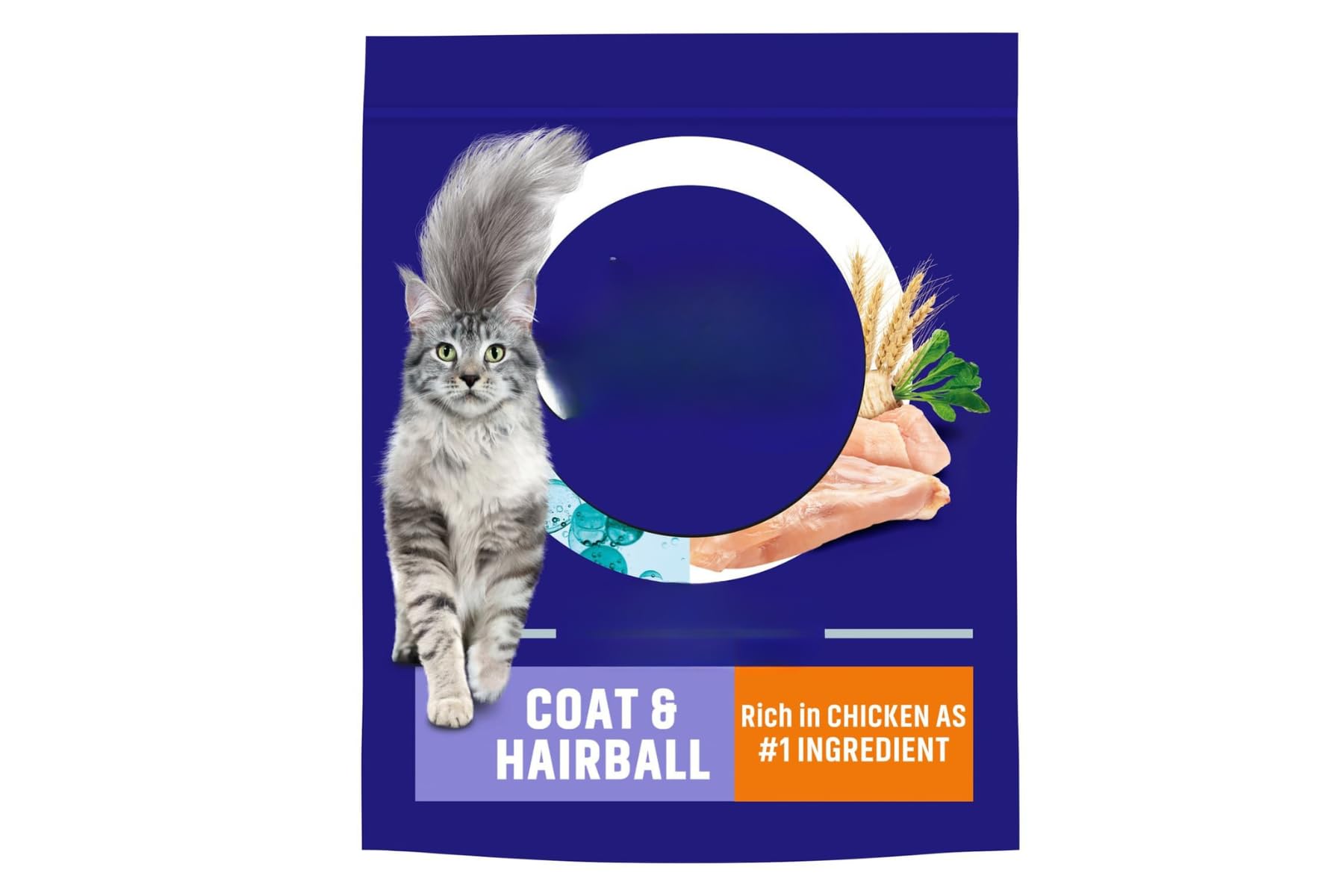 Coat & Hairball Cat Food 750g - Chicken - Its Dual-defence Formula, Combines Functional Bacteria With Key Nutrients To Support Your Cat's Natural Defences And Enhance Their Gut Microbiome