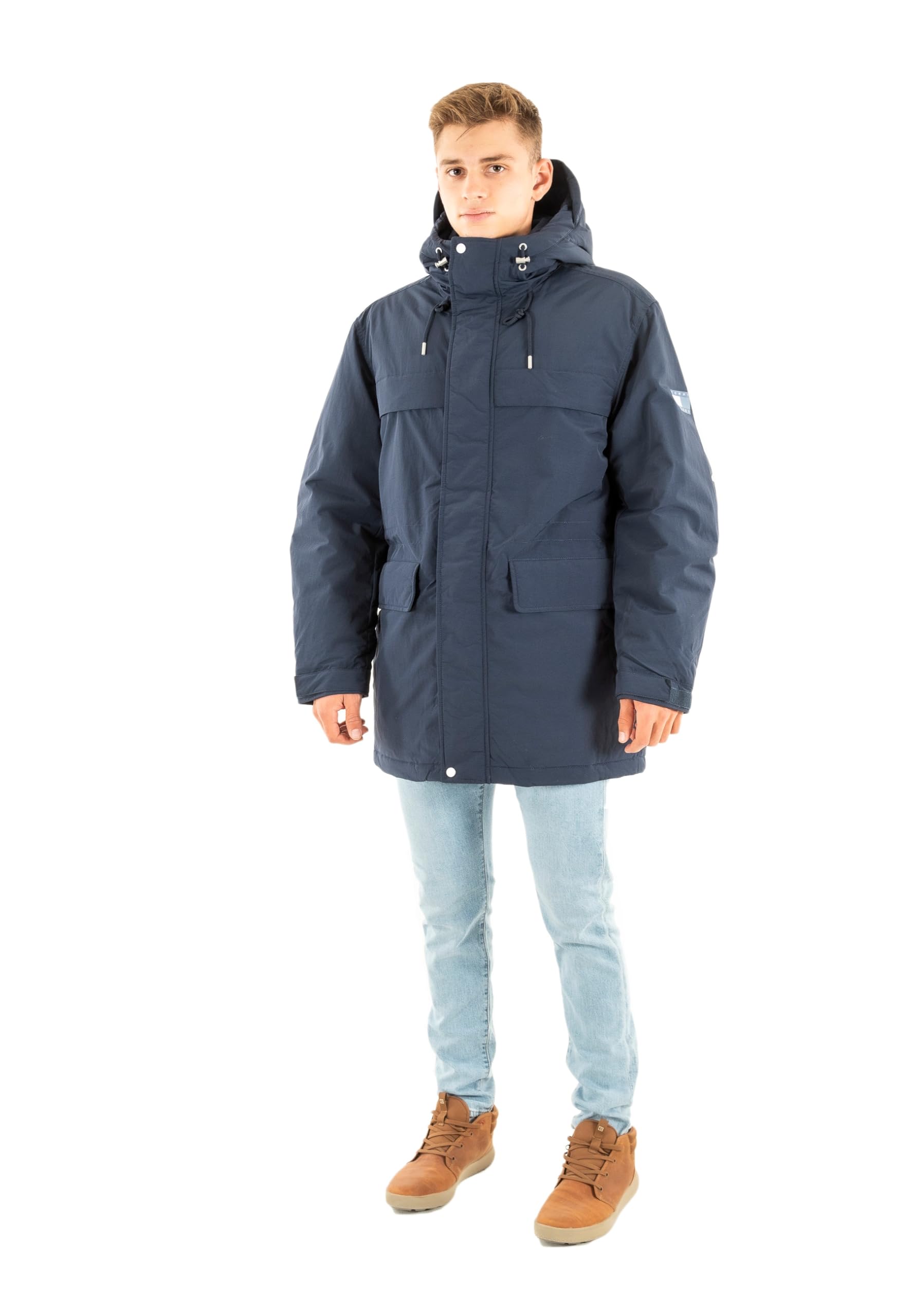 Tommy Jeans Uomo Parka City Ready Con Cappuccio, Blu (Dark Night Navy), M-image