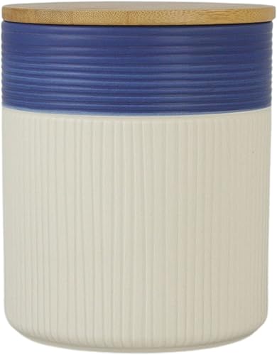 Miniatura 4 de 10 Strawberry Street Luca Ombre - Juego de recipientes de 3 piezas en relieve azul mateblanco