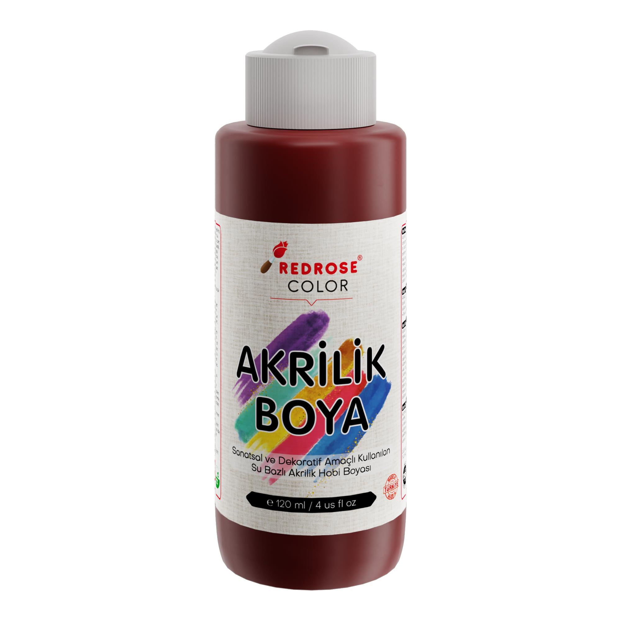 Red Rose Bordo Akrilik Boya 120 ml