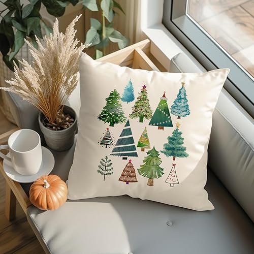Miniatura 4 de Christmas Tree Pillow Cover Home Living Room Cushion Christmas Decor Christmas Throw Pillow Case