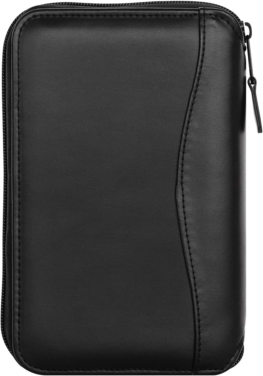 FranklinCovey - Planning System Ring-Bound Binder - Includes Undated Planner | Vinyl - Zipper Binder (Pocket, Black)