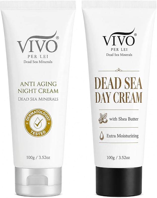 Vivo Per Lei Conjunto de Creme Facial para o Dia e Creme Noturno, 2 unidades