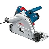 Bosch Professional scie plongeante GKT 55 GCE (puissance 1 400 W, Ø de lame : 165 mm, avec lame de scie circulaire pour bois, calage L-BOXX, L-BOXX) Unique